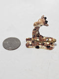 Miniature Enamel Giraffe Trinket Box