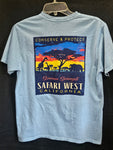 Safari West Conserve & Protect Light Blue T-Shirt