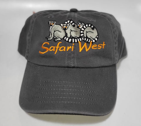 Safari West Ringtail Lemur Ball Cap- Adult Sizes