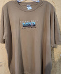 Safari West Embroidered Giraffe Scene Short Sleeve T