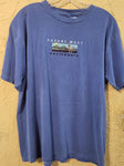 Safari West Embroidered Giraffe Scene Short Sleeve T