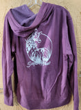 Safari West Front Zip Hooded Sweat