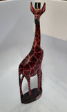 Hand Carved Giraffe Statue