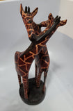 Hand Carved Giraffe Statue