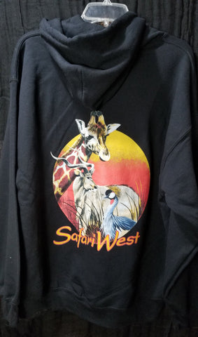 Safari West Logo Hooded Sweat