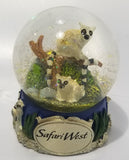 Safari West Glitter Snow Globes
