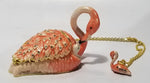 Flamingo Jewel Box with Necklace