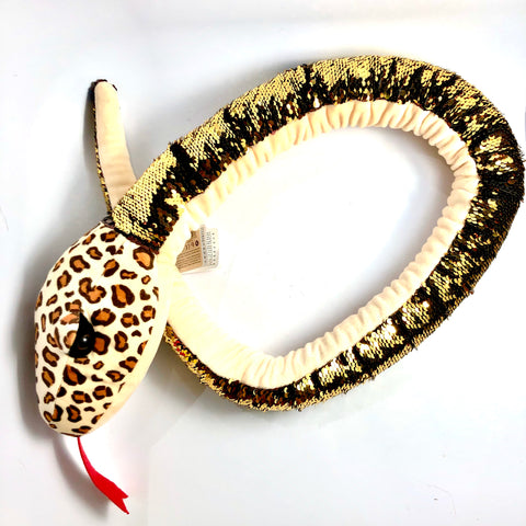 Snake Leopard Sequin