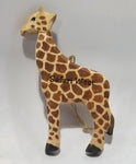 Hand Carved Wood Giraffe Ornament